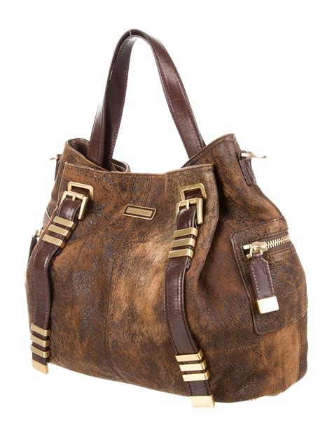 michael kors handbags woven leather|Michael Kors distressed leather handbags.